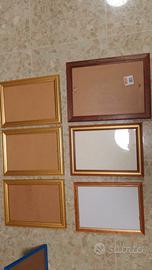 7 Cornice Legno quadro dipinto foto poster dipinto