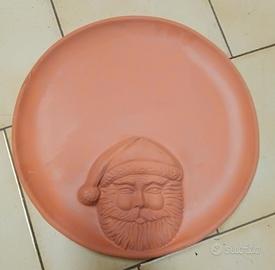 Piatto Babbo Natale