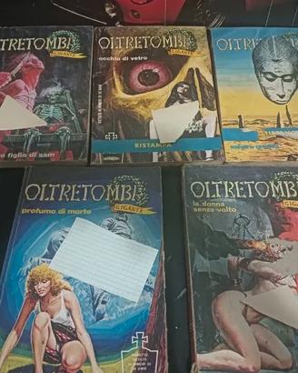 Lotto di fumetti anni 70/80/90 (noir, horror)