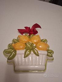 Formella grande con i limoni da appendere 