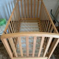 Lettino Erli legno bambino