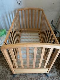 Lettino Erli legno bambino