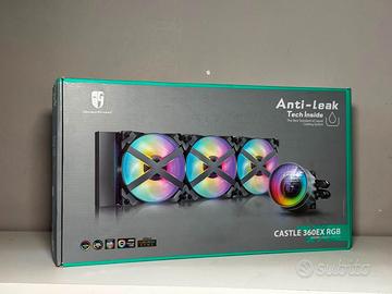 DEEPCOOL 360EX CastleRGB dissipatore a liquido cpu