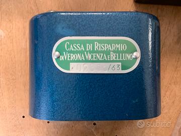 Salvadanaio in metallo Cassa di Risparmio