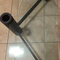 tavolino TV in vetro