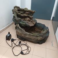 Cascata in vetroresina