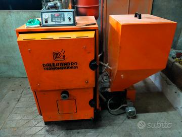 Caldaia pellet biomassa 40kw d'alessandro