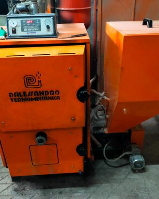 Caldaia pellet biomassa 40kw d'alessandro