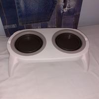 Citolole per cani con base rialzata e pieghevole