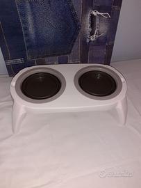 Citolole per cani con base rialzata e pieghevole