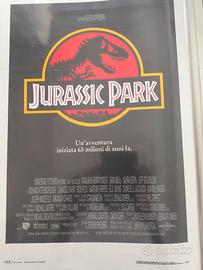 Locandina 33x70 del film Jurassic Park, 1993