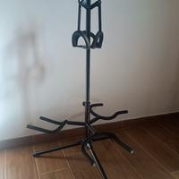 Supporto triplo universale per chitarra e/o basso