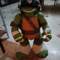 tartaruga ninja gigante