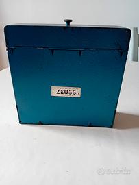 schedario vintage metallo