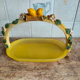 Cestino decorativo limoni 