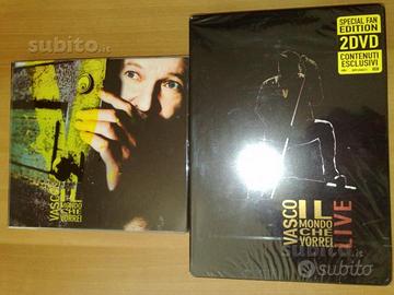 Vasco il mondo che vorrei 2 dvd cd special fan edi