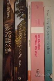 lotto di 5 romanzi rosa 