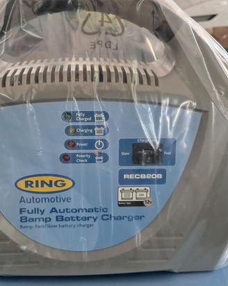 Caricabatterie Ring RECB208 12V 8A Auto Moto