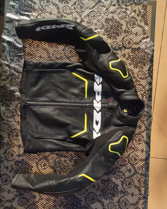 giacca moto 46 spidi uomo in pelle