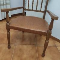 coppia di sedie vintage 