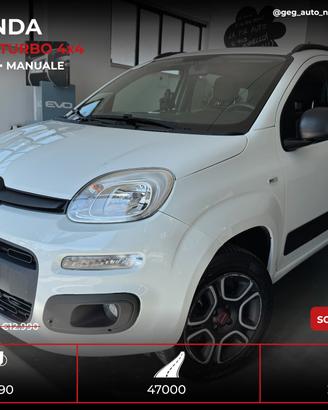 Fiat Panda Cross 0.9 TwinAir Turbo S&S 4x4- 2022