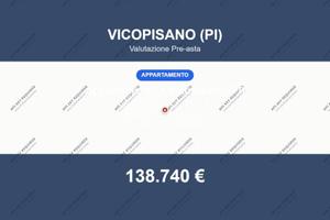 Immobile in asta di 117 m² a Vicopisano