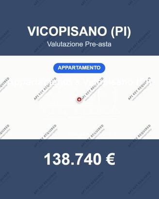 Immobile in asta di 117 m² a Vicopisano