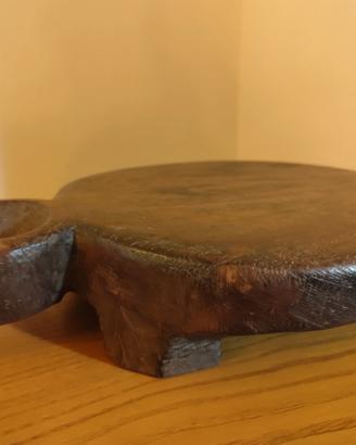 alzatina vintage in legno 