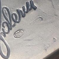 Quadro con lastra in argento 925