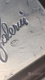 Quadro con lastra in argento 925