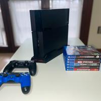 Ps4 fat con 6 giochi e 2 joypad