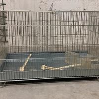 Gabbia per canarini zincata  55x28x35