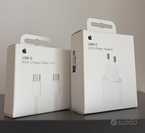 NUOVI Apple Cavo 1M Typec + Caricatore 20W 2026