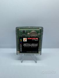 Metal Gear Ghost Babel Japan GameBoy Color Konami