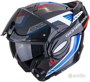 CASCO MODULARE MOTO SCOOTER SCORPION EXO TECH EVO 
