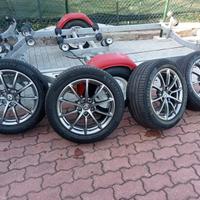 Cerchi originali alfa romeo + gomme michelin