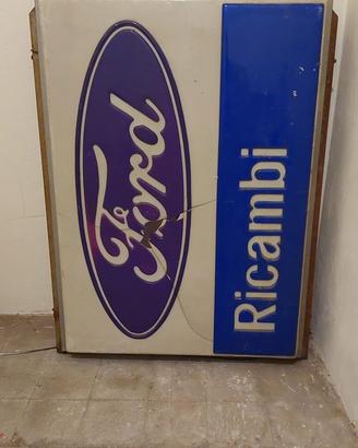 Insegna vintage FORD ricambi-originale anni ‘60-70