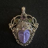 Ciondolo in Argento 925 e Pietre Dure