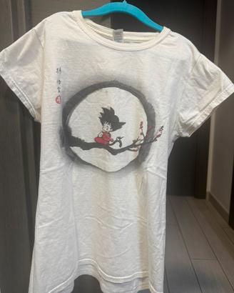 Maglietta donna goku taglia M