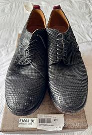 Scarpe uomo pelle nera MOMA 43 1/2