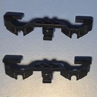 Lego 2 Black Train Motor Decorative Side