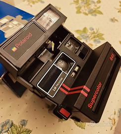 Polaroid supercolor 645 fotocamera vintage