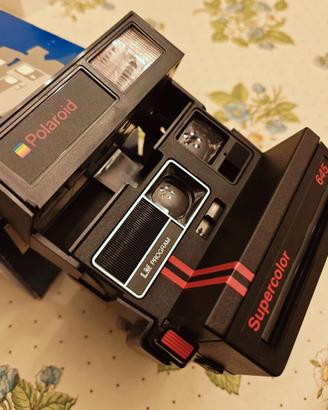 Polaroid supercolor 645 fotocamera vintage