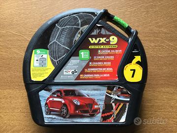 Catene da neve da 9 mm WX-9 misura 7