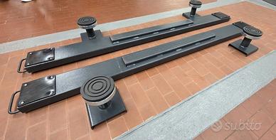 Traverse  ponti officina a forbice e pantografo