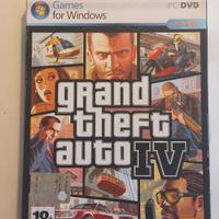 Cofanetto con 2 CD x PC Grand Theft Auto IV GTA