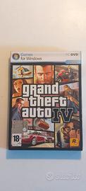 Cofanetto con 2 CD x PC Grand Theft Auto IV GTA