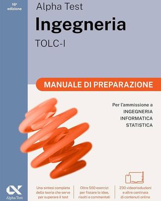 Manuale di preparazione per Tolc-I Alpha Test