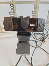 Webcam Full HD con autofocus e microfono