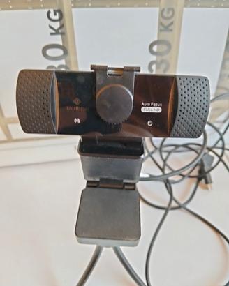 Webcam Full HD con autofocus e microfono